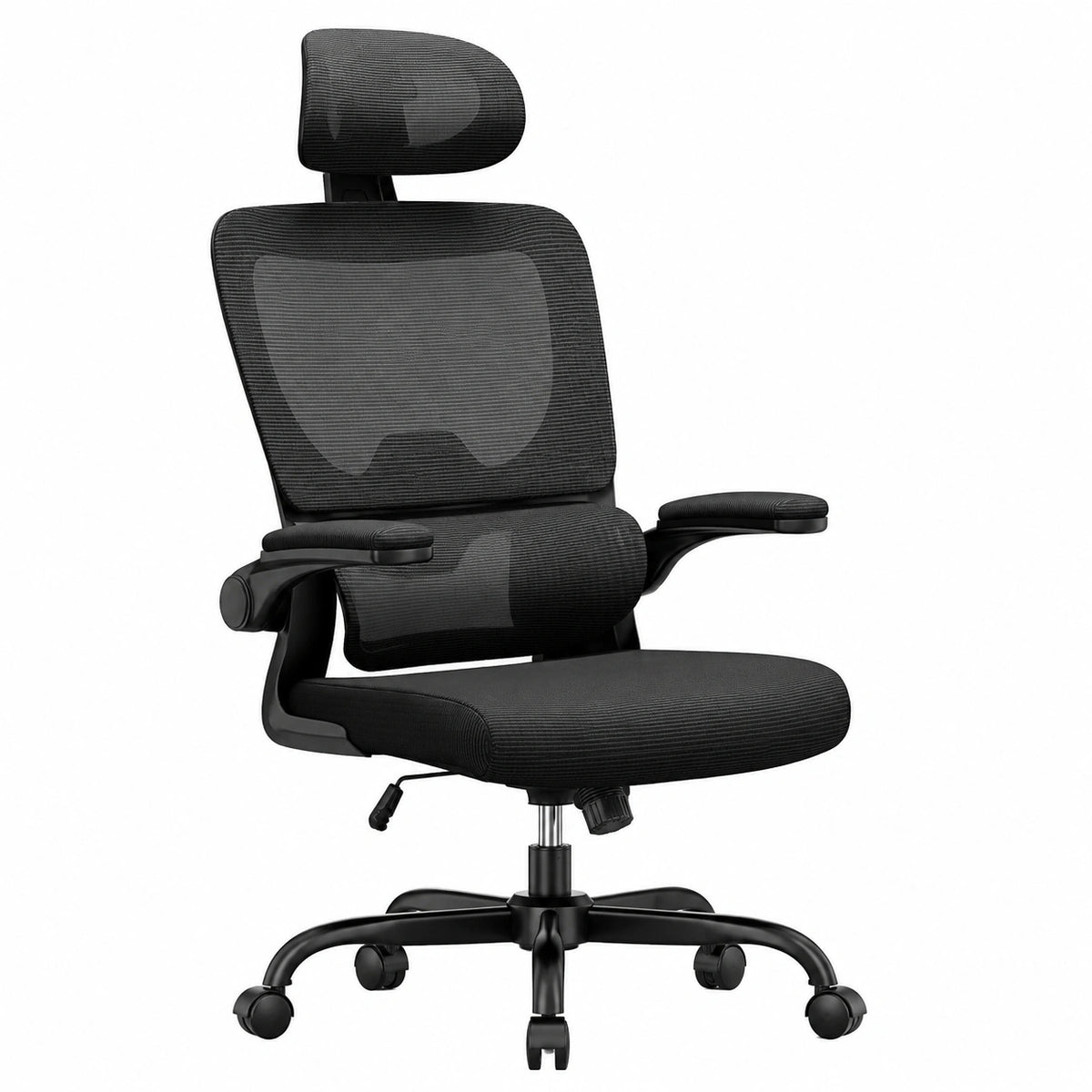 Bureau, réglable, coloris noir, pour l’espace de travail