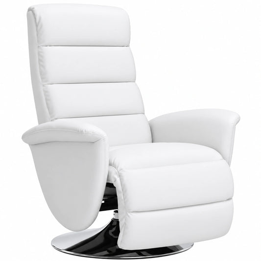 Fauteuil relax, coloris blanc, pour le salon