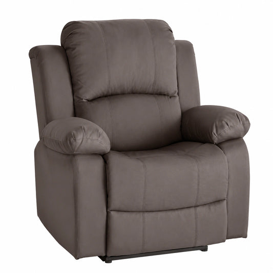 Fauteuil relax, en cuir, pour le salon