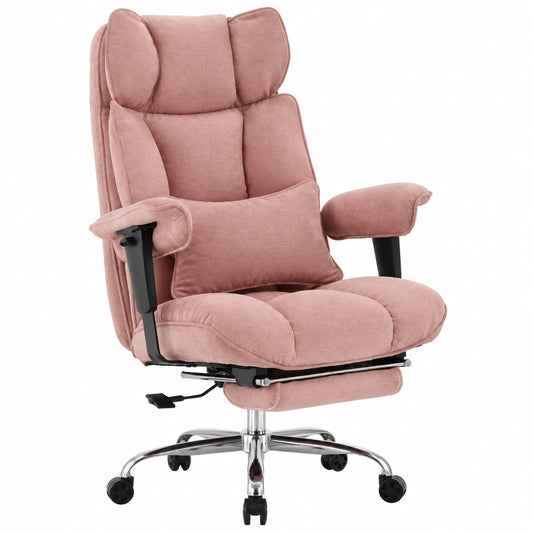 Bureau, en tissu, inclinable, rembourré, coloris rose, pour l’espace de travail